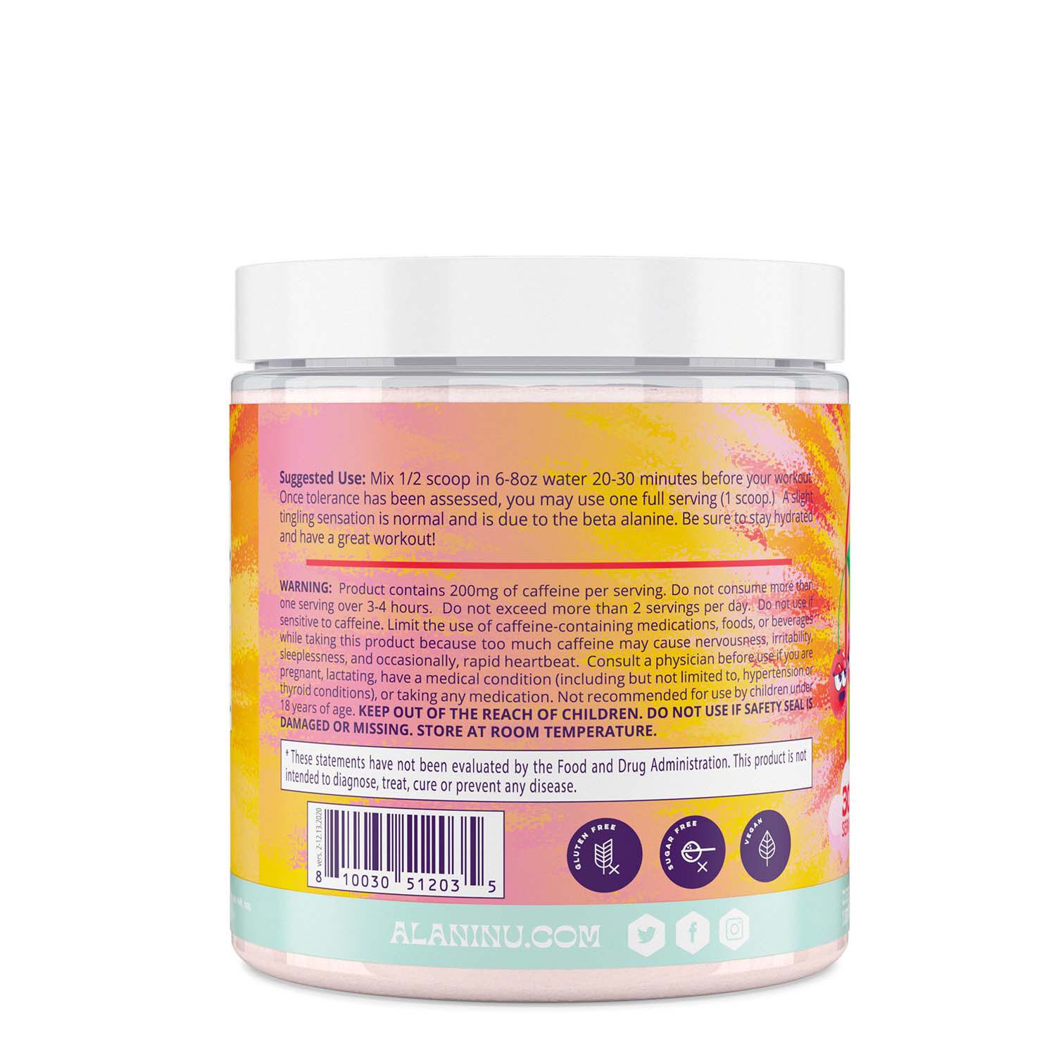 561474 Alani Nu Get groovin’ with the cherrylicious flavor